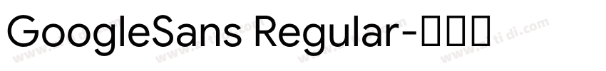GoogleSans Regular字体转换 GoogleSans Regular字体转换
